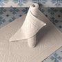 Serviettes de bain - Tapis Enzo Craie 70 X 140 - MAISON VIVARAISE – SDE VIVARAISE WINKLER
