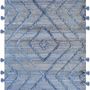 Tapis - Tapis Worgan denim Bleu/ivoire 160 x 230 - MAISON VIVARAISE – SDE VIVARAISE WINKLER