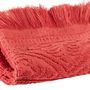 Serviettes - Serviette invité uni Zoé Brique 30 x 50 - MAISON VIVARAISE – SDE VIVARAISE WINKLER