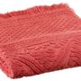 Bath towels - Hand Towel Zoe Brique 50 X 100 - MAISON VIVARAISE – SDE VIVARAISE WINKLER