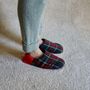 Homewear textile - Tartan en laine/Laine nep - MERIPPA