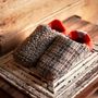 Socks - Tweed plaid / Woolly boa - MERIPPA