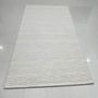 Customizable objects - BW 104,Bubble Snow White Pebble Plaited Stone Weave Fireproof Rug Mat - INDIAN RUG GALLERY