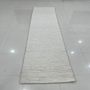Customizable objects - BW 104,Bubble Snow White Pebble Plaited Stone Weave Fireproof Rug Mat - INDIAN RUG GALLERY