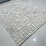Bespoke carpets - LR 102,Leather Hide Rug Carpets Direct From Indian Manufacturer No MOQ - INDIAN RUG GALLERY