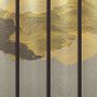 Decorative objects - Fluid gold screen - HUNDREDICRAFTS