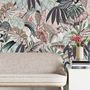 Autres décorations murales - Papier peint végétal - Botanical Eden - Feuilles tropicales beiges - LA TOUCHE ORIGINALE