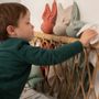 Linge de lit enfant - Doudou Lapin en gaze de coton : une douceur exceptionnelle fait à la main - SEVIRA KIDS