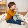 kids linen - Rabbit comforter in cotton gauze: exceptional softness made by hand. - SEVIRA KIDS