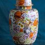 Floral decoration - Enamelled vase - Floral abundance - TRESORIENT