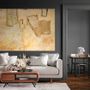 Tapestries - Rest- WALLPAPER - This dream space is “a golden wink”. - CHARLOTTE MASSIP