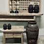 Night tables - Natural side table with drawer - PAGODA INTERNATIONAL