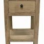 Night tables - Natural side table with drawer - PAGODA INTERNATIONAL