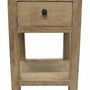 Tables de nuit - Table d'appoint naturelle avec tiroir - PAGODA INTERNATIONAL