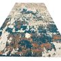 Tapis design - ITR 101, fabricant de tapis modernes en soie de bambou, HighLow, décou - INDIAN RUG GALLERY