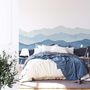 Other wall decoration - Blue Mountains - Panoramic wallpaper - LA TOUCHE ORIGINALE