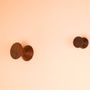 Wall ensembles - Modulare No 3 Wallhooks Diabolo Wood - Made In Germany - various colors and sizes - MODULARE INTERIEUR GMBH