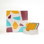 Table mat - Fragmented concrete trivet and coaster - JUNNY