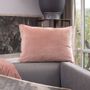Fabric cushions - Medicis Cushion Cover 40X55Cm Medicis Rose Poudre - EN FIL D'INDIENNE...