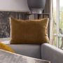 Coussins textile - MEDICIS coussin 40x55cm housse MEDICIS TAUPE - EN FIL D'INDIENNE...