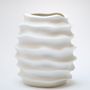 Vases - AYA white porcelain vase H=23cm, D=19cm. - YLVAYA DESIGN