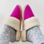 Other bath linens - The cozy handmade slippers - ATELIER COSTÀ