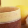 Tasses et mugs - Tasse à café 250ml en agrumes recyclés citron - REPULP DESIGN