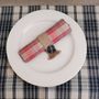 Linge de table textile - SET DE TABLE ENDUIT réversible kelsch/lin - KELSCH D' ALSACE  IN SEEBACH