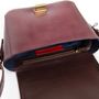 Sacs et cabas - Sac burgundi boxy - SOPHIE CANO PARIS