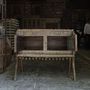 Buffets - Damchiya ancien - Meuble indien sculpté ( Coffre de mariée indienne sculpté en bois massif) - ORPAI