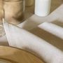 Kitchen linens - Slow Life re-use napkin Cotton, Polyester - LE JACQUARD FRANCAIS