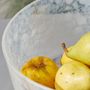 Bowls - Macchia su Macchia Opaline white Bowl Large - STORIES OF ITALY