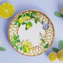 Formal plates - New melamine tableware: Capri Collection - LES JARDINS DE LA COMTESSE