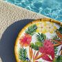 Formal plates - Exotic Flower Collection Melamine Dinnerware - LES JARDINS DE LA COMTESSE