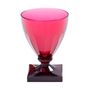 Glass - Acrylic 8.5oz Wine Goblet in Cranberry - 1 Each - CASPARI