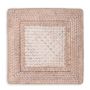 Formal plates - Rattan Square Plate Charger in White Natural - 1 Each - CASPARI