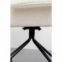 Armchairs - Swivel Chair Bess Cream - KARE DESIGN