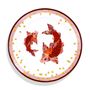 Platter and bowls - 5-piece Plate Set - Fish Collection - LOR HOME