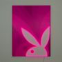 Autres décorations murales - Décoration murale Playboy avec néon LED - 'Echo Bunny' - LOCOMOCEAN