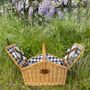 Outdoor decorative accessories - Picnic basket - 4 people. - LES JARDINS DE LA COMTESSE