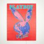Autres décorations murales - Décoration murale Playboy avec néon LED - Andy Warhol Cover - Bleu - LOCOMOCEAN