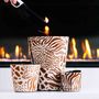 Floral decoration - GRANO BROWN CANDLE - VICTORIA WITH LOVE COLLECTION