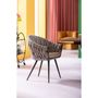 Fauteuils - Chaise a. acc. Knot Tweed - KARE DESIGN