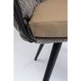 Fauteuils - Chaise a. acc. Knot Tweed - KARE DESIGN
