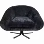 Fauteuils - Fauteuil pivotant Ciao Midnight - KARE DESIGN