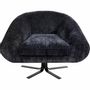 Armchairs - Swivel Armchair Ciao Midnight - KARE DESIGN