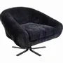 Fauteuils - Fauteuil pivotant Ciao Midnight - KARE DESIGN