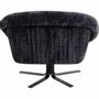 Armchairs - Swivel Armchair Ciao Midnight - KARE DESIGN
