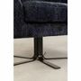 Armchairs - Swivel Armchair Ciao Midnight - KARE DESIGN