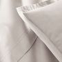 Bed linens - Première Gris Percale Pearl - Cotton Percale Bedding Set - ESSIX